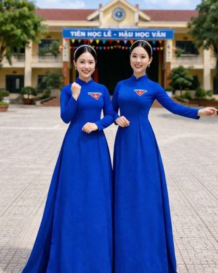 Áo Dài đoàn Xanh